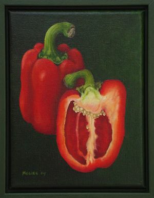 Langs het tuinpad van mijn vader. Paprika